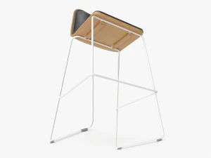 Jane Bar Chair 3D Model