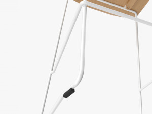 Jane Bar Chair Modello 3D