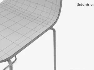 Jane Bar Chair 3D Model