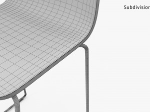 Jane Bar Chair Modello 3D