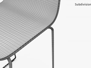 Jane Bar Chair 3D Model
