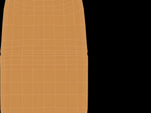 Jane Bar Chair 3D Model