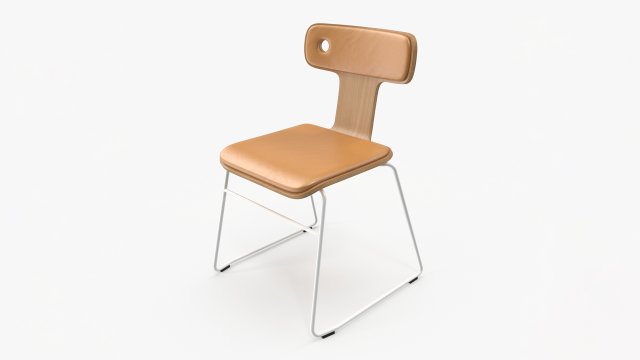 Moore Chair 3D 모델 .c4d .max .obj .3ds .fbx .stl .blend 