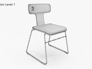 Moore Chair 3D Model