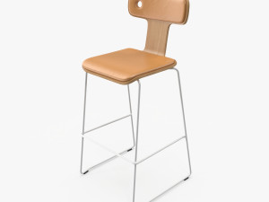 Moore Bar Chair 3D Model