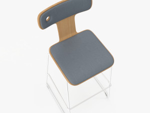 Moore Bar Chair 3D-Modell