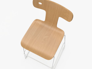 Moore Bar Chair 3D-Modell