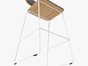 Moore Bar Chair 3D-Modell