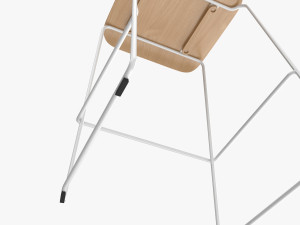 Moore Bar Chair 3D-Modell