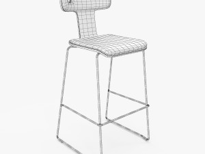 Moore Bar Chair 3D-Modell
