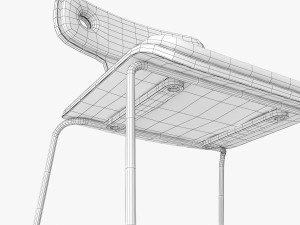 Moore Bar Chair 3D-Modell