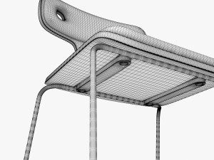 Moore Bar Chair 3D-Modell