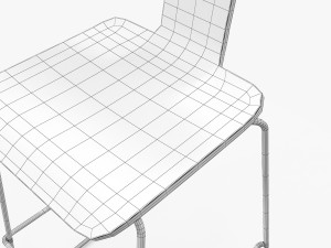 Moore Bar Chair 3D-Modell