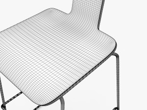 Moore Bar Chair 3D-Modell