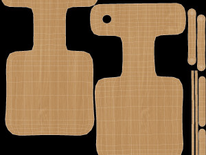 Moore Bar Chair 3D-Modell