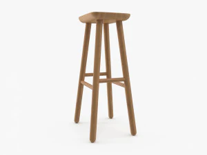 Jasper Bar Stool 3D Model