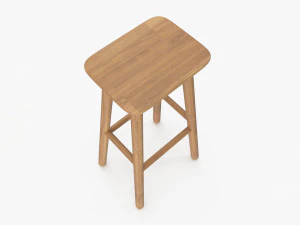 Jasper Bar Stool 3D Model