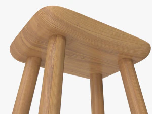 Jasper Bar Stool 3D Model