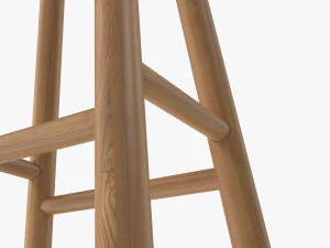 Jasper Bar Stool 3D Model