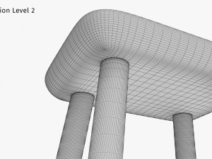 Jasper Bar Stool 3D-Modell