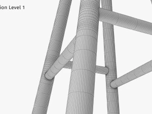 Jasper Bar Stool 3D Model