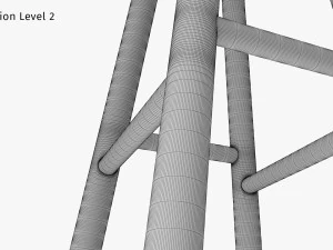 Jasper Bar Stool 3D Model