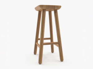 Jasper Counter Stool Modello 3D