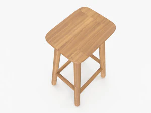 Jasper Counter Stool 3D Model