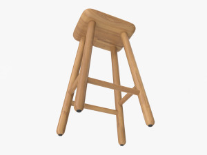 Jasper Counter Stool Modello 3D