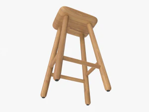 Jasper Counter Stool 3D Model