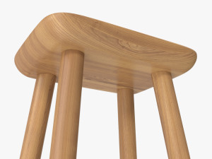 Jasper Counter Stool Modello 3D