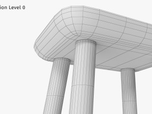 Jasper Counter Stool Modello 3D