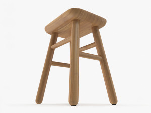 Jasper Small Stool 3D Model