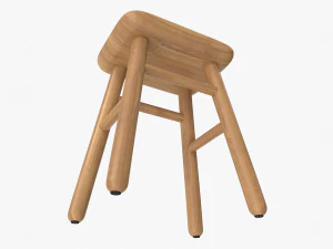 Petit tabouret Jasper Modèle 3D