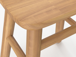 Jasper Small Stool 3D Model