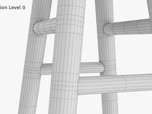 Jasper Small Stool 3D Model
