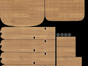 Petit tabouret Jasper Modèle 3D