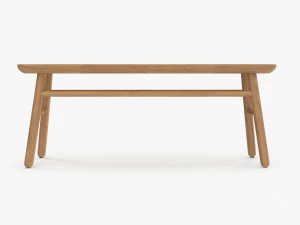 Jasper Bench 3D Model