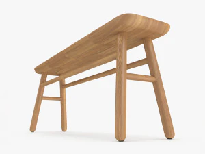 Jasper Bench 3D Model