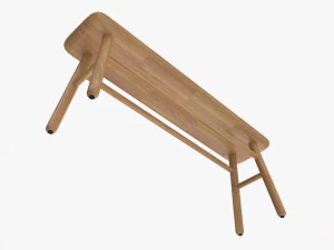 Jasper Bench 3D Model