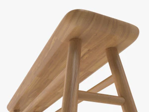 Jasper Bench 3D Model