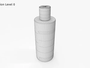 Cleansing Gel Bottle 3D Model
