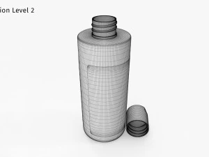 Cleansing Gel Bottle 3D Model