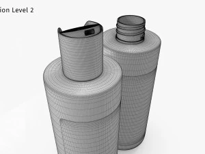 Cleansing Gel Bottle 3D Model