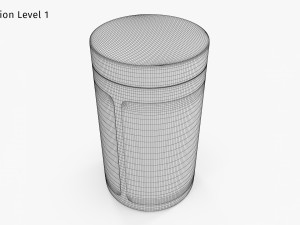 Supplement Jar Modelo 3D