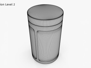 Supplement Jar Modelo 3D