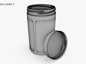Supplement Jar Modelo 3D