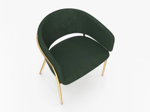 Stoel Runnie Chair 3D Model
