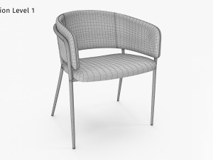 Stoel Runnie Chair 3D Model