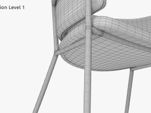 Stoel Runnie Chair 3D Model